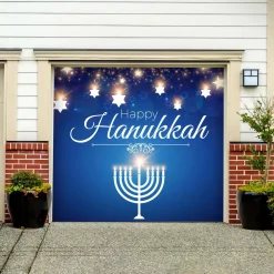 My Door Decor 7 Ft. X 8 Ft. Hanukkah Menorah-Hanukkah Garage Door Decor Mural For Single Car Garage -Decorations Sales unnamed file 794