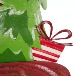 Glitzhome 31.89 In. H Rusty Metal Christmas Truck Yard Stake Or Standing Decor Or Wall Decor -Decorations Sales unnamed file 820