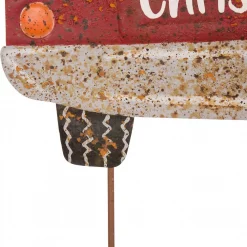 Glitzhome 31.89 In. H Rusty Metal Christmas Truck Yard Stake Or Standing Decor Or Wall Decor -Decorations Sales unnamed file 821