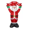 National Tree Company 8 Ft. Inflatable Ho, Ho, Ho Santa