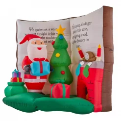 Airblown 6.56 Ft. Inflatable Santa In Story Book Scene 7 Airblown 6.56 Ft. Inflatable Santa In Story Book Scene -Decorations Sales unnamed file 874