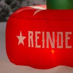 Airblown 6.5 Ft. Animated Inflatable Santa And Reindeer Rodeo Scene -Decorations Sales unnamed file 881