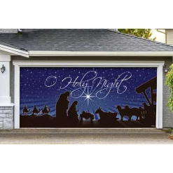 My Door Decor 7 Ft. X 16 Ft. Nativity O’Holy Night Christmas Garage Door Decor Mural For Double Car Garage -Decorations Sales unnamed file 898