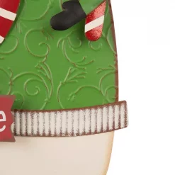 Glitzhome 3 Ft. Metal Snowman Yard Stake Or Standing Decor Or Wall Decor (KD, 3-Function) -Decorations Sales unnamed file 916