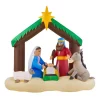 Home Accents Holiday 6.5 Ft. LED Inflatable Nativity Scene