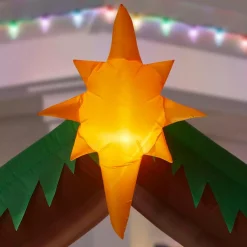 Home Accents Holiday 6.5 Ft. LED Inflatable Nativity Scene -Decorations Sales unnamed file 924