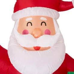 Glitzhome 12 Ft. Lighted Inflatable Santa Decor -Decorations Sales unnamed file 933