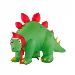 Airblown 5.7 Ft. H Inflatable Holiday Stegosaurus With Santa Hat -Decorations Sales unnamed file 937