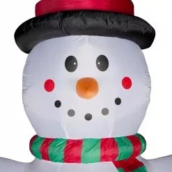 Glitzhome 12 Ft. Lighted Inflatable Snowman With Welcome Decor -Decorations Sales unnamed file 957