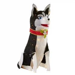 Home Accents Holiday 3 Ft Adorable Dogs LED Husky -Decorations Sales unnamed file 991